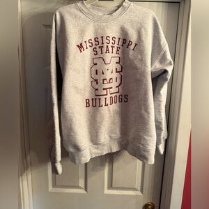 Mississippi State Bulldogs Gray Sweatshirt